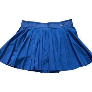 New Nike Women's Blue Pleated Tennis Skirt